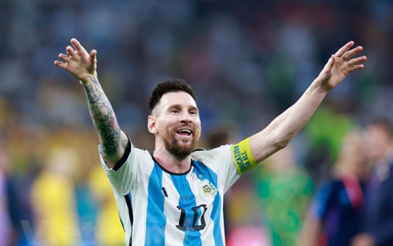 Messi là huyền thoại trong màu áo của ĐTQG Argentina 